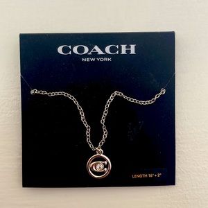 Coach “C” Necklace
